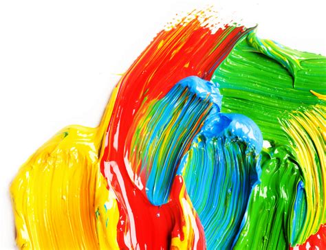 Colorful Paint Vivid Color Color Background Bright Wallpaper