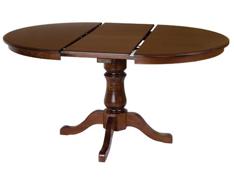 Osim oblika trpezarijskih stolova možeš da biraš i između stolova sa središnjim stubom (raznih oblika) ili . Trpezarijski Stolovi Fi110 : Okrugli STO Fi 110/150