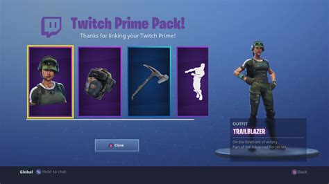 Pack Twitch Prime Fortnite Fortnite How To Get Twitch Prime Skins