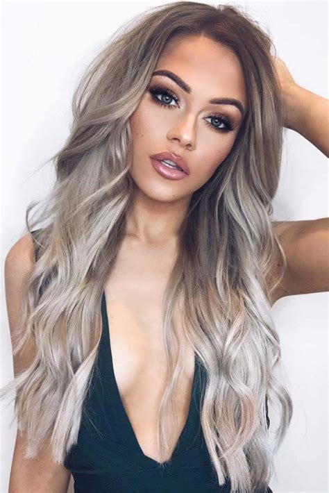 There are loads of gorgeous fall hair colors to try, but, as popsugar points out, the trendiest out there might be smoky gray ombré. 33 Try Grey Ombre Hair This Season | Grey ombre hair ...