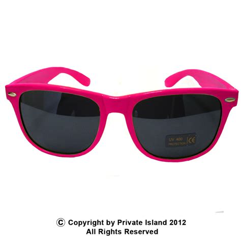 hot pink sunglasses adult 12 pack 1054d private island party