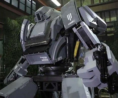 Life Size Japanese Mechwarrior Battle Robots Mech Japanese Robot