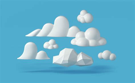 3d Clouds Model Pack On Behance