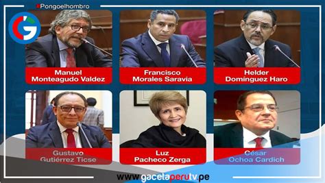 Congreso Eligió A Los Seis Nuevos Magistrados Del Tribunal