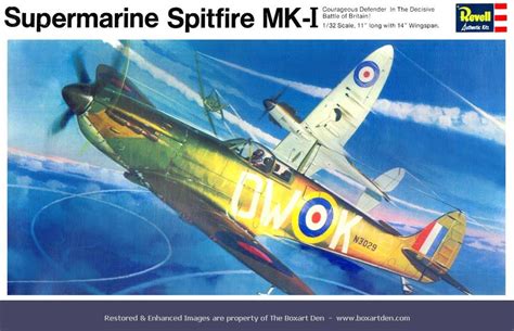Revell Supermarine Spitfire Mk I 1 32 60s