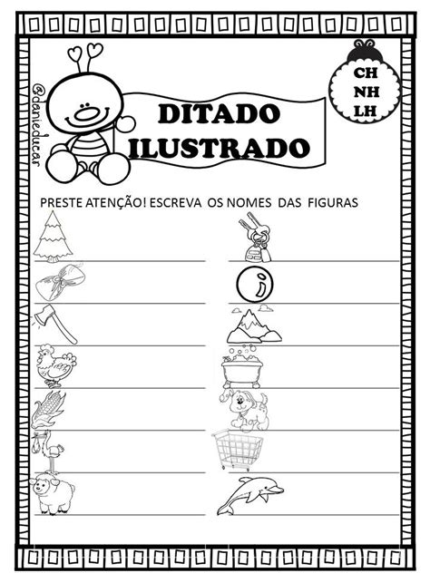 Atividades De Alfabetização Letra Cursiva Dani Educar B71