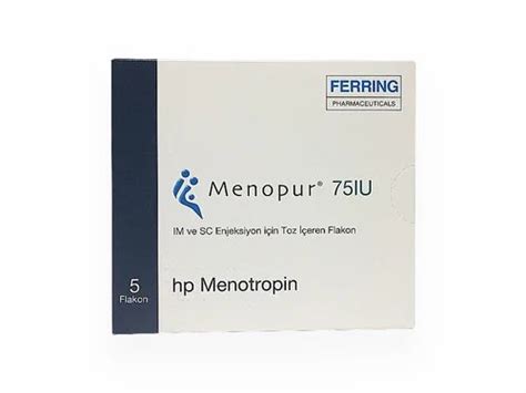 Menopur 75 Iu Injection Packaging Type Box Packaging Size 10 Vial Rs 949box Id 19187816262