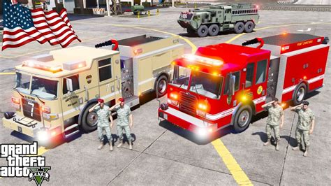 Gta 5 Firefighter Mod Happy Veterans Day Fighting Fires With