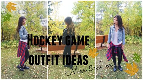 Hockey Game Outfits Fall Fashion Lookbook Youtube