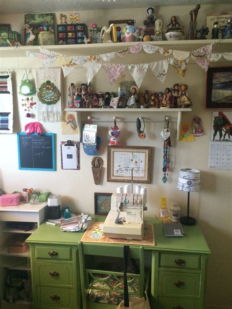 A Beautiful Sewing Room Sewing Room Gallery Wall Room