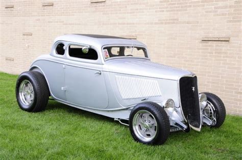 1934 Ford 5 Window Coupe Classic Hot Rod Chopped Top Hot Rods Cars Muscle Hot Rods Hot