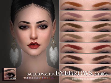 Eyebrows 15 Swatches Hope You Like Thank You Found In Tsr Category