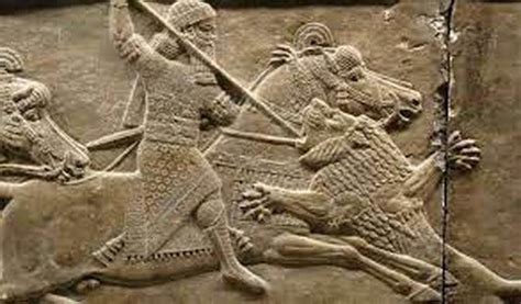 ASSYRIAN LION HUNT RELIEFS SOME OF THE FINEST EXAMPLES OF ASSYRIAN ART