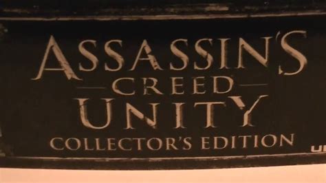 Assassin S Creed Unity Collector S Edition Unboxing Ps Xbox One Pc