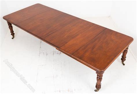 William Iv Mahogany Extending Dining Table Antiques Atlas