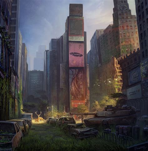 Time Square Prabhu Dk Post Apocalyptic City Apocalypse Aesthetic