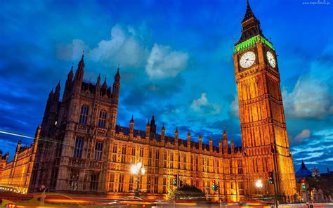 Tapete Westminster mit Big Ben, London hd: Widescreen: High-Definition