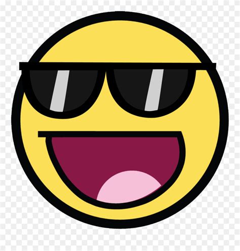 Awesome Face Clipart Awesome Face With Sunglasses Png Download