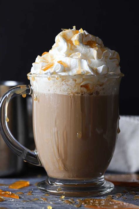 Caramel Brulee Latte Copycat Starbucks The HoneyBee In 2021
