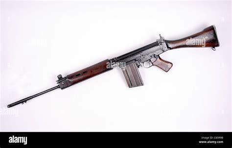 British Version Of The Fn Fal The 762mm L1a1 Slr Used In The Stock