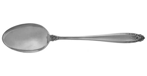 Prelude Sterling 1939 No Monograms Tablespoon Serving Spoon By