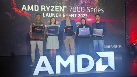 Amd Rilis Prosesor Laptop Ryzen 7000 Series Untuk Pasar Indonesia