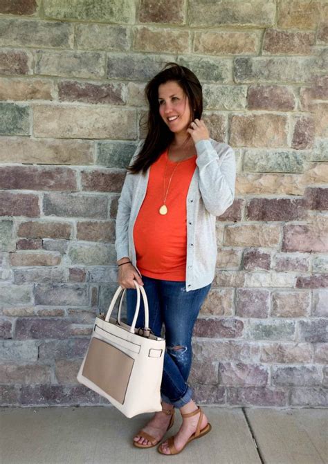 what is motherhood and fashionable pieces from cabi momma in flip flops