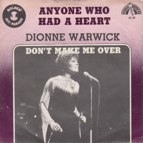 Dionne Warwick Anyone Who Had A Heart Dont Make Me Over Vinyl