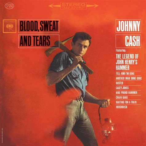 Johnny Cash Blood Sweat And Tears Lp