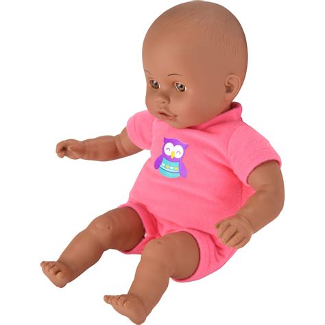 My Sweet Love Soft Baby Doll With Sewn On Pink Owl Outfit Walmart Com Walmart Com