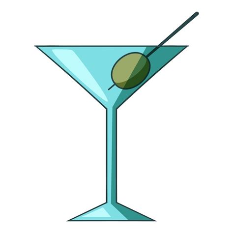 Premium Vector Cocktail Olive Icon Cartoon Illustration Of Cocktail Olive Vector Icon For Web