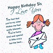 TOP 10 HAPPY BIRTHDAY WISHES FOR SISTER HD IMAGES | Happy birthday ...