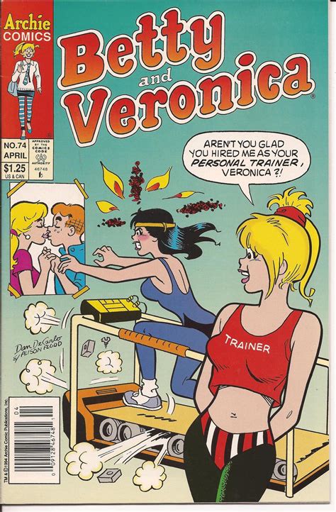 Archie Comics Betty And Veronica Lot 74 And92 Dan Dicarlo Archie Jughead