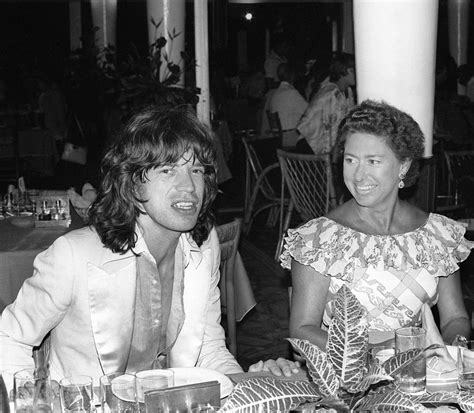 Mick Jagger And Princess Margaret Celebrities Meeting The Royal