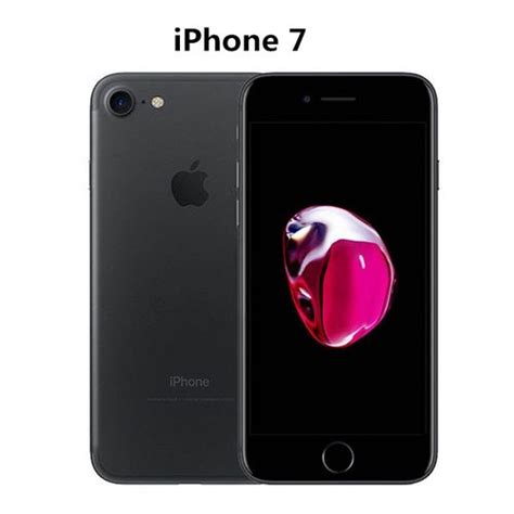 Apple Iphone 7 47 128gb2gb Smartphone 12mp7mp Refurbished Black