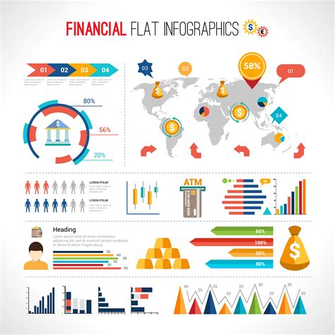 Finance Flat Infographic 428551 Vector Art At Vecteezy