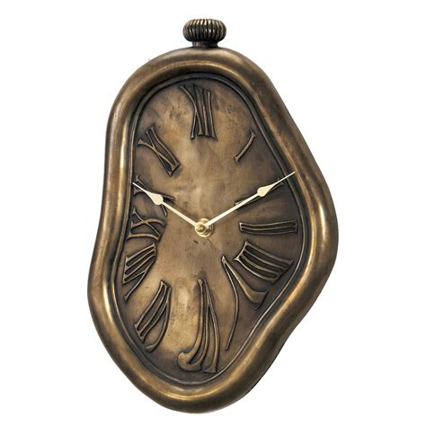 Melting Bronze Clock Accessories