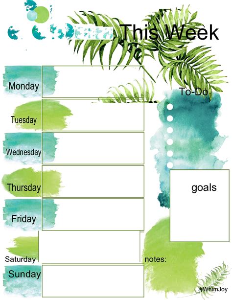 Free Weekly Schedule Templates For Excel Smartsheet Free Weekly