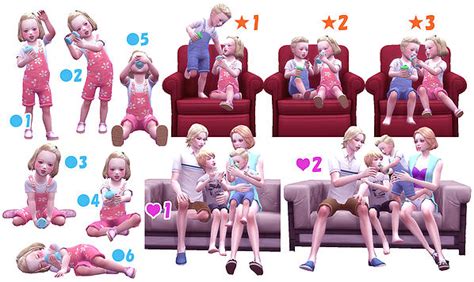 Dink Pose Toddler At A Luckyday Sims 4 Updates