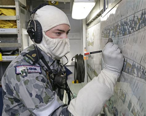 Why Do Navy Personnel Use Odd White Masks Naval Post
