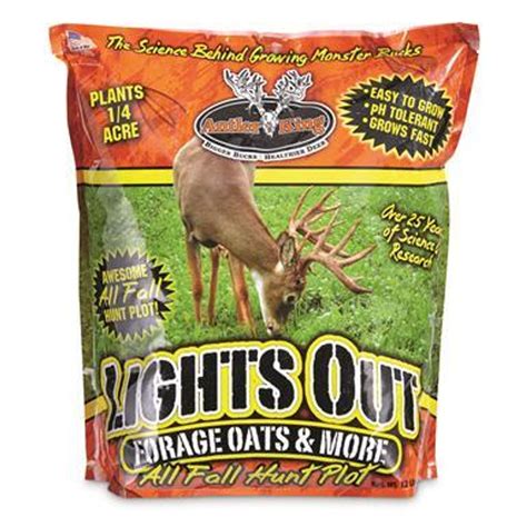 Antler King Lights Out Forage Oats 12lbs Kinsey S Outdoors