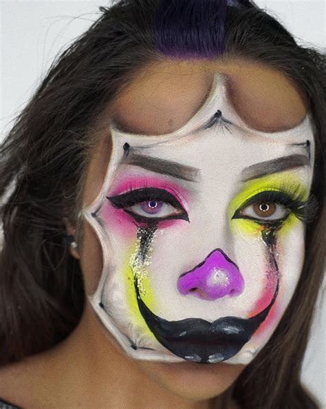 Scary Clown Makeup Looks For Halloween 2020 The Glossychic