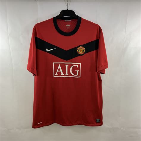 Manchester United Home Football Shirt 200910 Adults Xxl Nike G934
