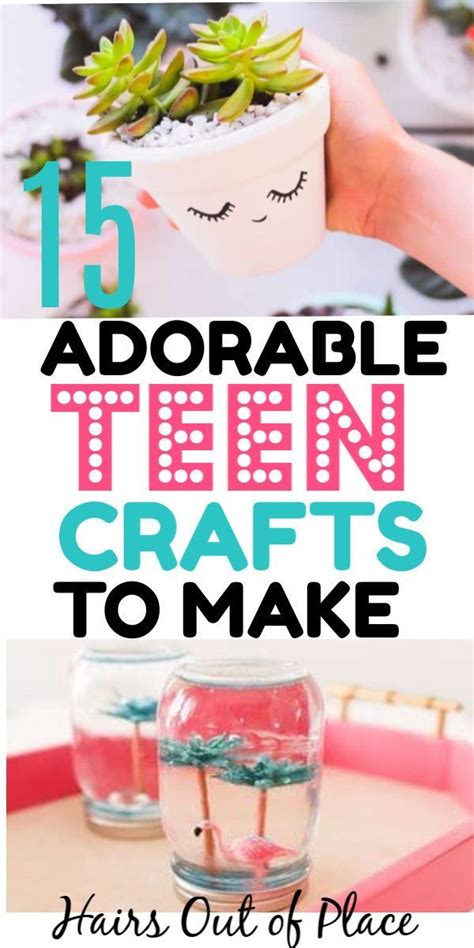 30 Fun Crafts For Teens That Will Bring Out Their Inner Artist Fun Crafts For Teens Easy