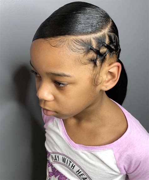 First Class Multiple Ponytail Hairstyle For Black Hair