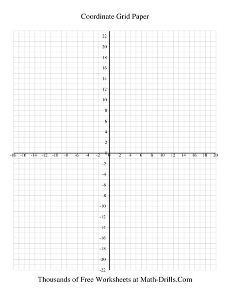 5 Best Images Of Printable Coordinate Graphs For Math