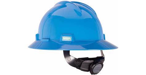 Msa V Gard Protective Full Brim Helmet Big Sky Fire Equipment