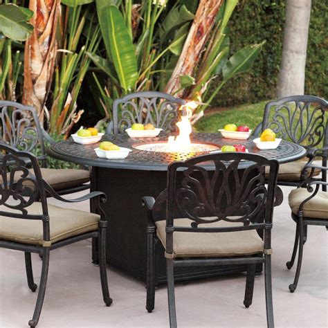 Fire Pit Dining Set Fire Pit Sets Fire Pit Table And Chairs Propane