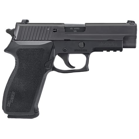 Sig Sauer P CA Compliant Double Action Single Action Semi Automatic Metal Frame Pistol Full