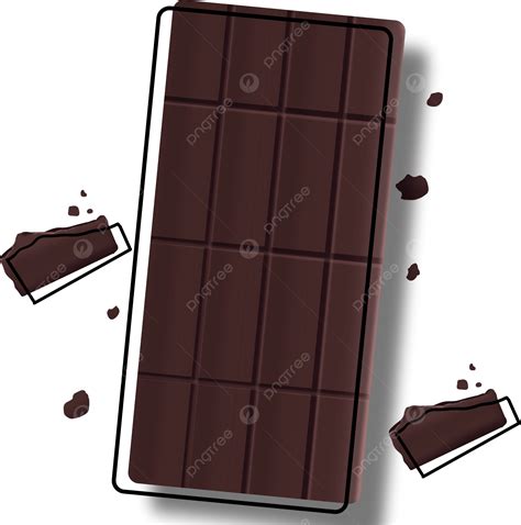 Barra De Chocolate Png Chocolate Aperitivos Bar Png Y Psd Para